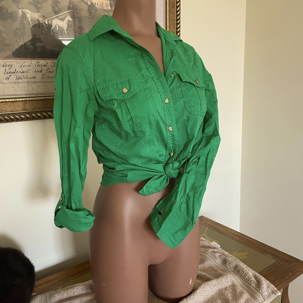 Dalia button up blouse.